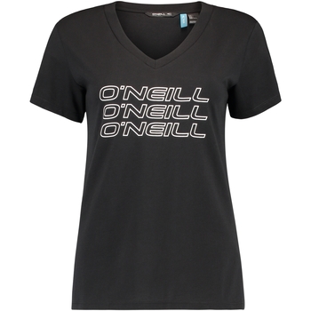 Vêtements Femme T-shirts manches courtes O'neill Triple Stack Noir