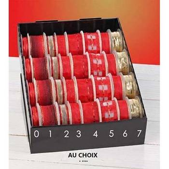 Polo Ralph Laure La vie en rouge Ruban de Noel pour sapin et décoration 3 25mm à l& 