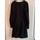 Vêtements Femme Tops / Blouses Robe bi-matières Noir