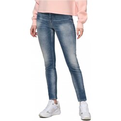 Vêtements Femme Jeans slim HWZG78 Guess W1GA46 D46AA Bleu
