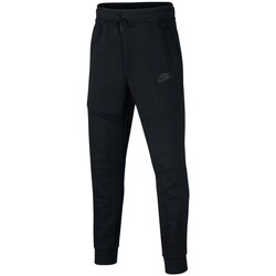 Vêtements Garçon Pantalons de survêtement Nike Sportswear Tech Fleece Noir