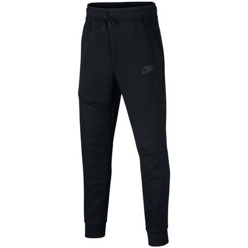 Vêtements Garçon Pantalons Nike Sportswear Tech Fleece Noir