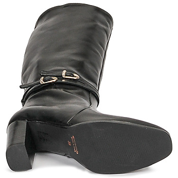 Femme Chaussures Bottes Bottes à talons Bottes Cuir Fericelli en coloris Noir 