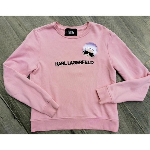 Karl Lagerfeld Sweat-shirt femme rose poudré Karl Lagerfeld Rose -  Vêtements Sweats Femme 60,00 €