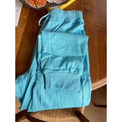 Vêtements Femme Pantalons de survêtement TOUS Pantalon lin/coton Bleu