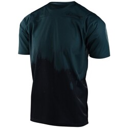 Vêtements Femme T-shirts Neil & Polos Troy Lee Designs TLD Maillot Skyline SS Diffuze - Light M Bleu