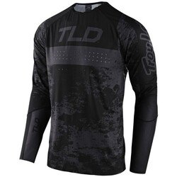 Vêtements Femme T-shirts Neil & Polos Troy Lee Designs TLD Maillot Sprint Ultra Grime - Black T Noir
