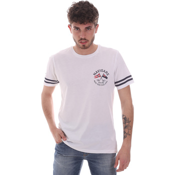 Vêtements Homme T-shirts manches courtes Navigare NV31123 Blanc