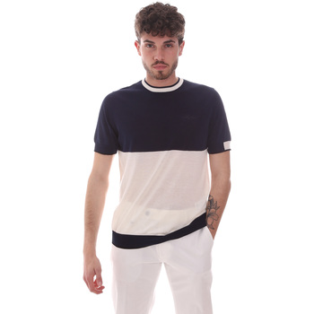 Vêtements Homme T-shirts manches courtes Antony Morato MMSW01166 YA100062 Bleu
