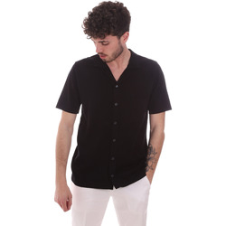 Vêtements Homme Chemises manches courtes Antony Morato MMSW01183 YA100063 Noir