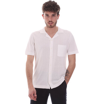 Vêtements Homme Chemises manches courtes Antony Morato MMSW01183 YA100063 Blanc