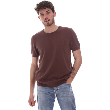 Vêtements Homme T-shirts manches courtes Gaudi 111GU53004 Marron