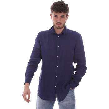 Vêtements Homme Chemises manches longues Gaudi 111GU45005 Bleu