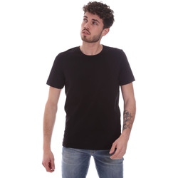 Vêtements Homme T-shirts manches courtes Gaudi 111GU64048 Noir