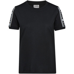 Vêtements Femme T-shirts manches courtes Diadora 502175812 Noir