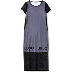 Vêtements Femme Robes longues Liu Jo TA1139 J6187 Noir