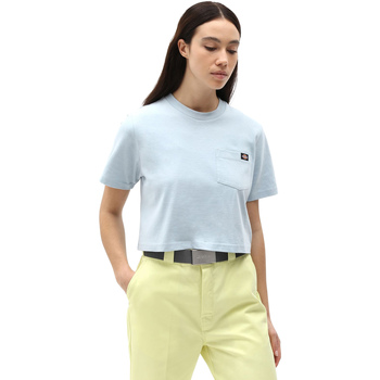 Vêtements Femme T-shirts manches courtes Dickies DK0A4XDEB551 Bleu
