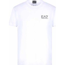 Vêtements Homme T-shirts manches courtes Ea7 Emporio slides Armani 3KPT06 PJ03Z Blanc