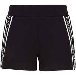 Vêtements Femme Shorts / Bermudas Ea7 Emporio Armani 3KTS59 TJ5FZ Noir