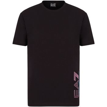 Vêtements Homme T-shirts manches courtes double vented suit emporio armani suit 3KPT23 PJ9TZ Noir