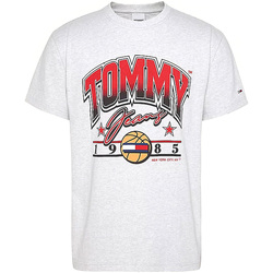 Vêtements Homme T-shirts manches courtes Tommy Jeans DM0DM10220 Gris