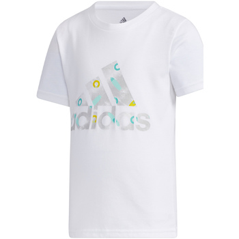 Vêtements Enfant T-shirts manches courtes adidas Originals GP0486 Blanc
