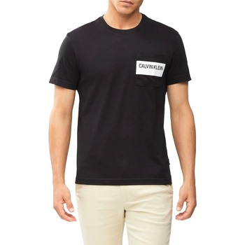 Vêtements Homme T-shirts & Polos Calvin Klein Jeans K10K106531 Noir