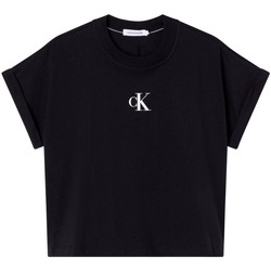 Vêtements Femme T-shirts manches courtes Calvin Klein Jeans J20J216353 Noir