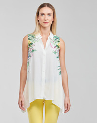 Vêtements Femme Alma En Pena Desigual FILADELFIA Blanc / Vert