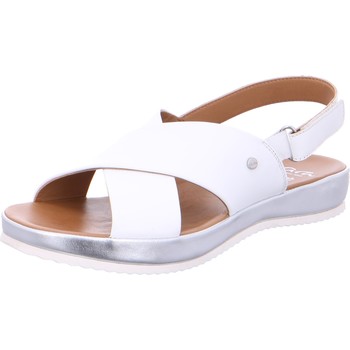 Chaussures Femme Lustres / suspensions et plafonniers Ara Sandale Cuir Dubai Blanc