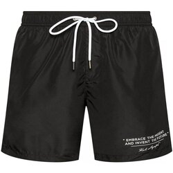 Vêtements Homme Maillots / Shorts de bain Karl Lagerfeld KL21MBM07 Noir