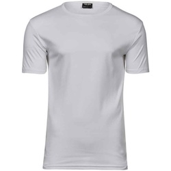 Vêtements T-shirts manches longues Tee Jays Interlock Blanc