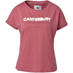 Vêtements Femme T-shirts manches courtes Canterbury E64HE01 Rose