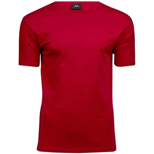 Vêtements T-shirts manches longues Tee Jays T520 Rouge