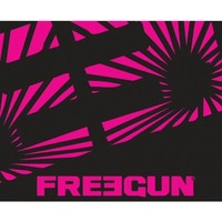 Maison & Déco Citrouille et Compagnie Stof Plaid motif placé Logo Freegun Noir