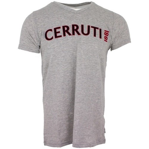 Vêtements Homme T-shirts dress manches courtes Cerruti 1881 Acquiterme Gris
