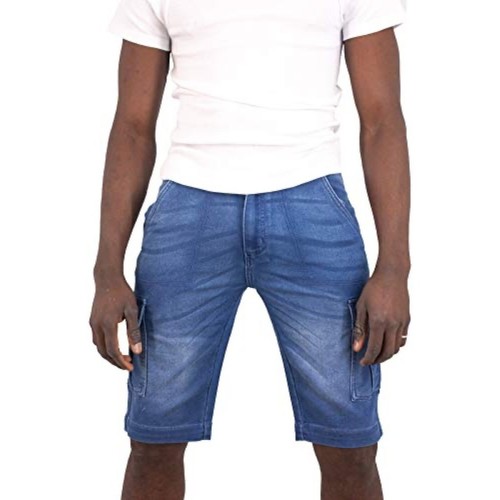 Vêtements Homme Shorts Print / Bermudas Torrente Luca Bleu