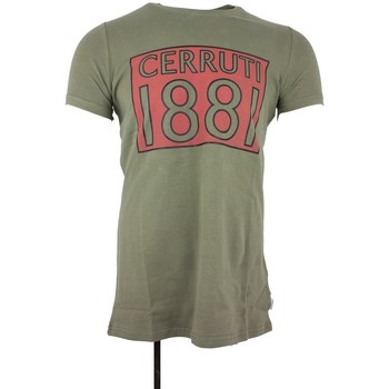 Vêtements Homme T-shirts dress manches courtes Cerruti 1881 Perugia Kaki