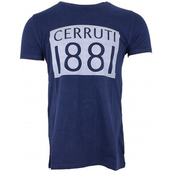 Vêtements Homme T-shirts manches courtes Cerruti 1881 Perugia Bleu Marine