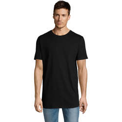 Vêtements Homme T-shirts manches courtes Sols CAMISETA LARGA DE HOMBRE Negro
