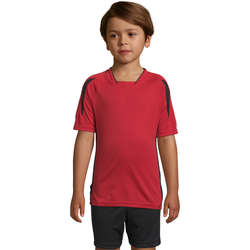 Vêtements Enfant T-shirts manches courtes Sols Maracana - CAMISETA NIÑO MANGA CORTA Rouge