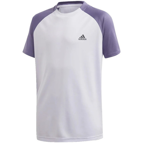 Vêtements Garçon T-shirts manches courtes adidas Originals FK7155 Violet