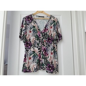 Vêtements Femme T-shirts manches courtes Betty Barclay tee shirt fleuri Multicolore