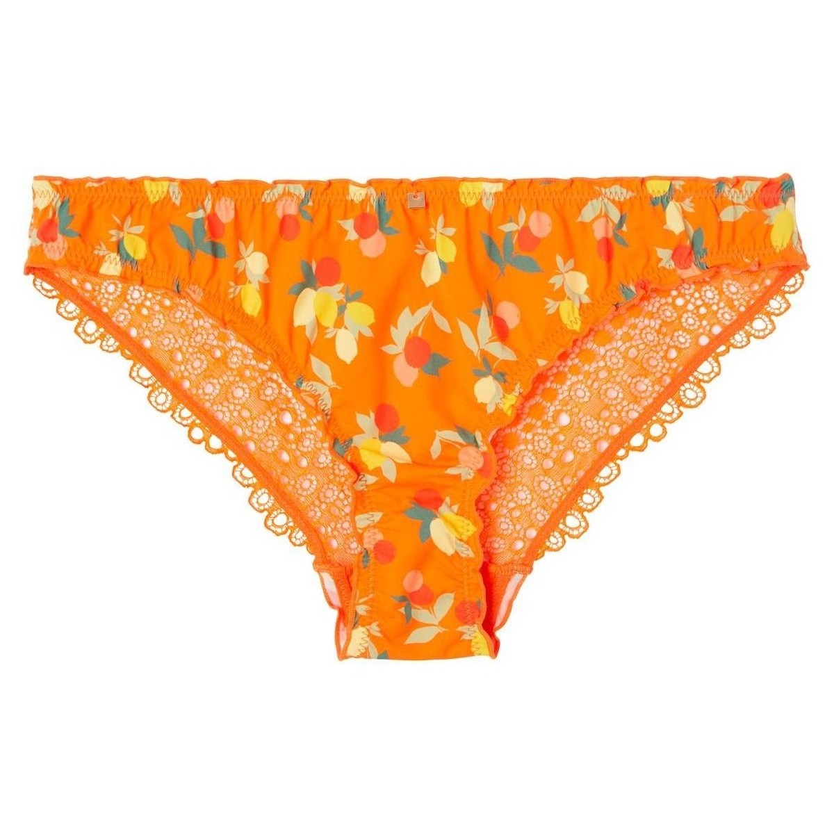 Sous-vêtements Femme Culottes & slips Pomm'poire Culotte imprimé orange Nouméa Orange