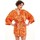 Vêtements Femme Pyjamas / Chemises de nuit Pommpoire Kimono imprimé orange Nouméa Orange