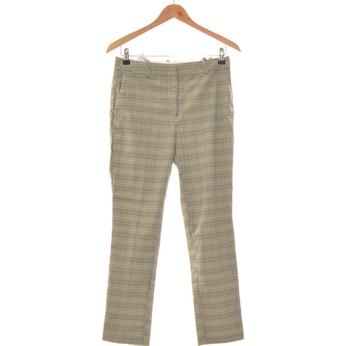 Vêtements Femme Pantalons H&M pantalon slim femme  36 - T1 - S Vert Vert