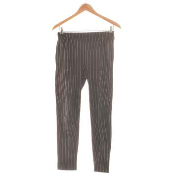 Vêtements Femme Pantalons Terres australes françaises Pantalon Slim Femme  36 - T1 - S Noir