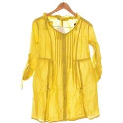 Vêtements Femme Robes courtes Deca robe courte  34 - T0 - XS Jaune Jaune
