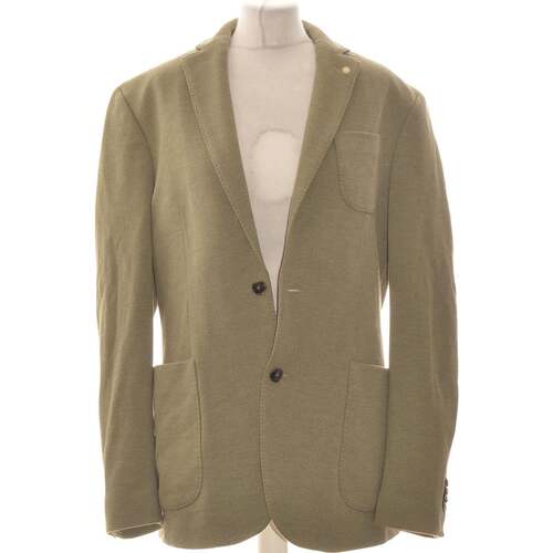 Vêtements Homme Allée Du Foulard Mango veste de costume  40 - T3 - L Vert Vert
