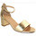 Chaussures Femme Sandales et Nu-pieds Sofia Costa 10278 PLATINE OR